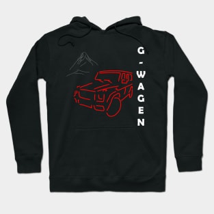 Mercedes G-Wagen Design - King off road #2 Hoodie